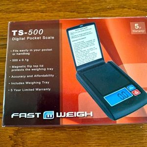 FAST WEIGH TS-500 DIGITAL POCKET SCALE